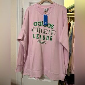 Adidas Pink Sweatshirt